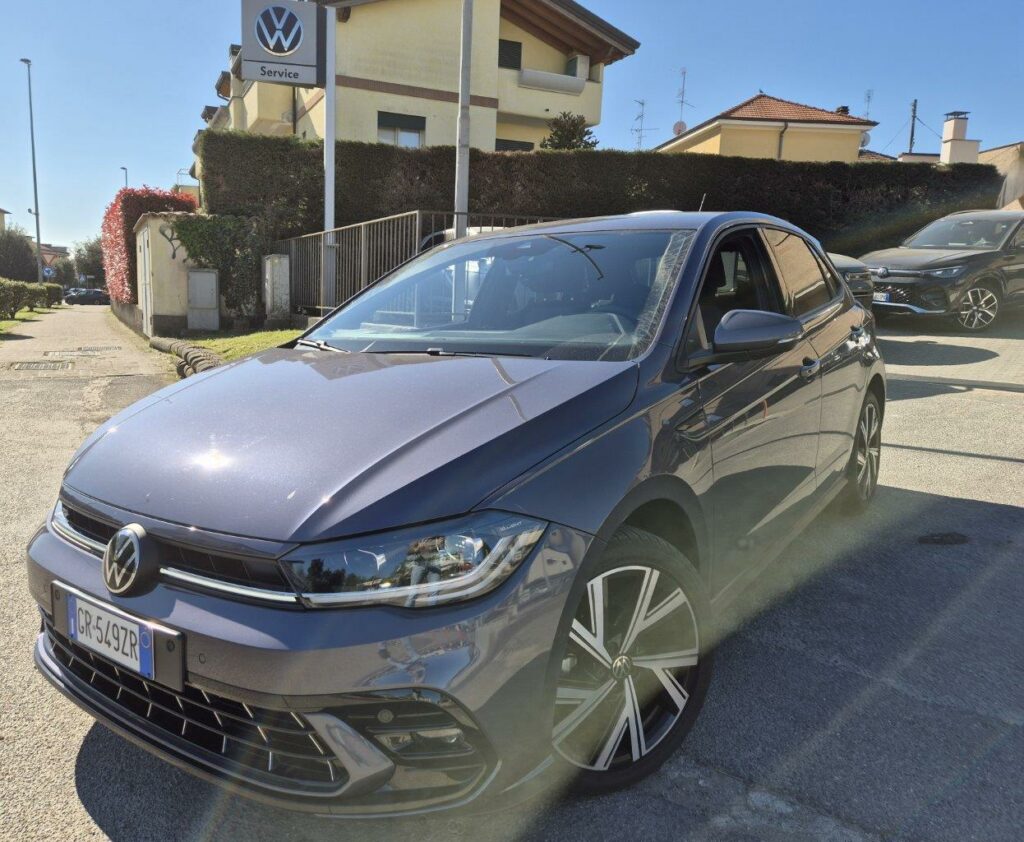 Polo VI 2024 1.0 tsi R-Line 95cv Matrix Ufficiale Italia - garanzia estesa Plus totale VW