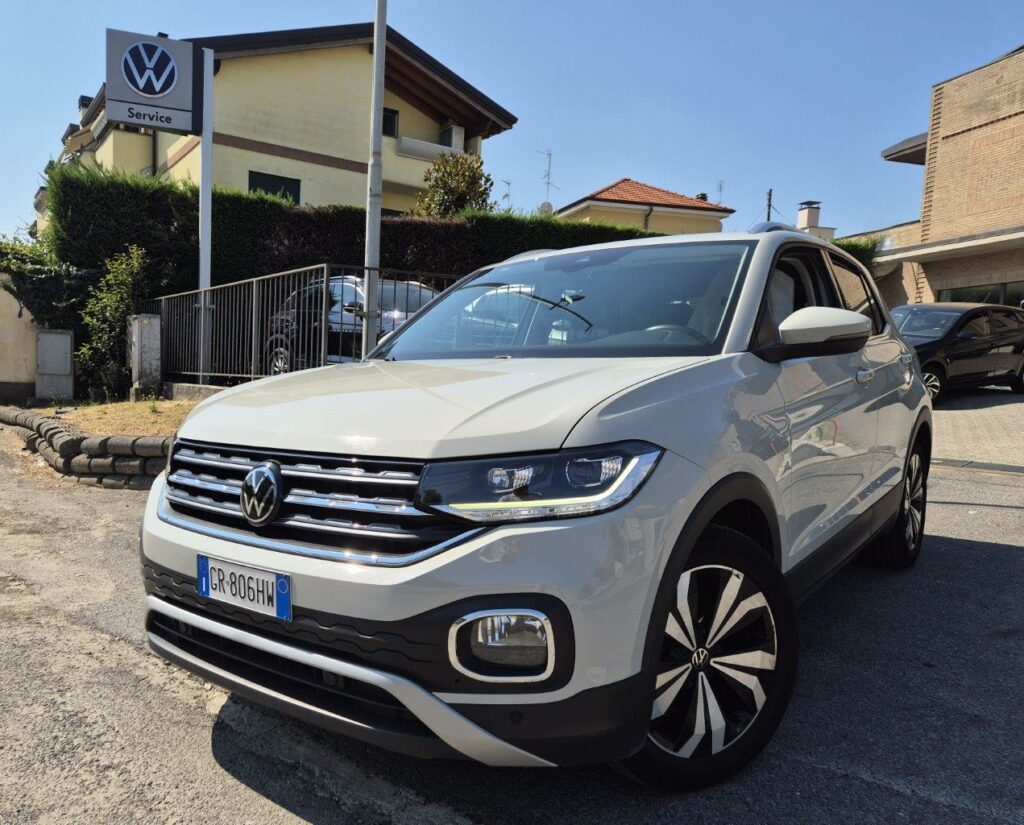 T-Cross 2023 Automatica 1.0 tsi Advanced 110cv Dsg Unico proprietario GARANZIA 4 ANNI FABBRICA VW