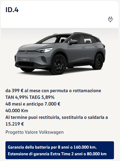 Progetto Valore Volkswagen