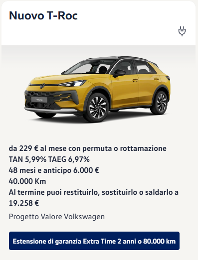 Progetto Valore Volkswagen