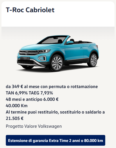 Progetto Valore Volkswagen
