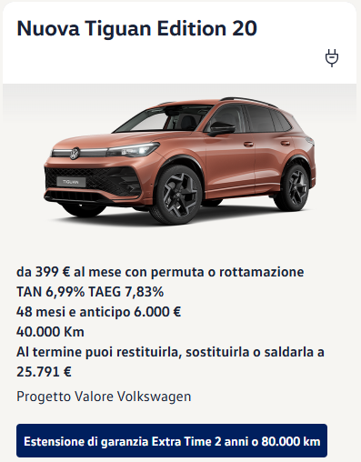 Progetto Valore Volkswagen