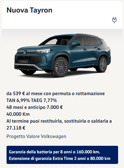 Progetto Valore Volkswagen