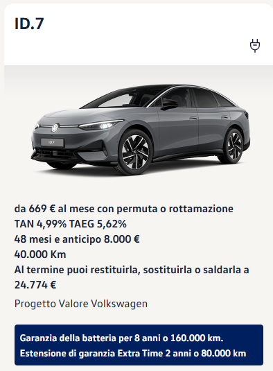 Progetto Valore Volkswagen - Settembre 2026